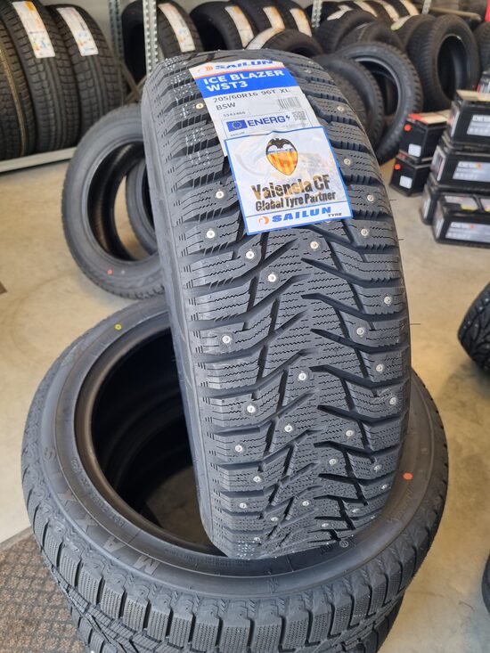 205/60R16 Sailun WST3 ar šipiem